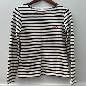 Maison Labiche Amore Knit Striped Sweater - Size S